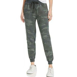 NWoT Splendid Women Casual Knit Pull On Drawstring Jogger Green Sz S $80 4D017